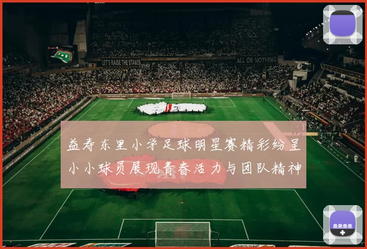 益寿东里小学足球明星赛精彩纷呈小小球员展现青春活力与团队精神
