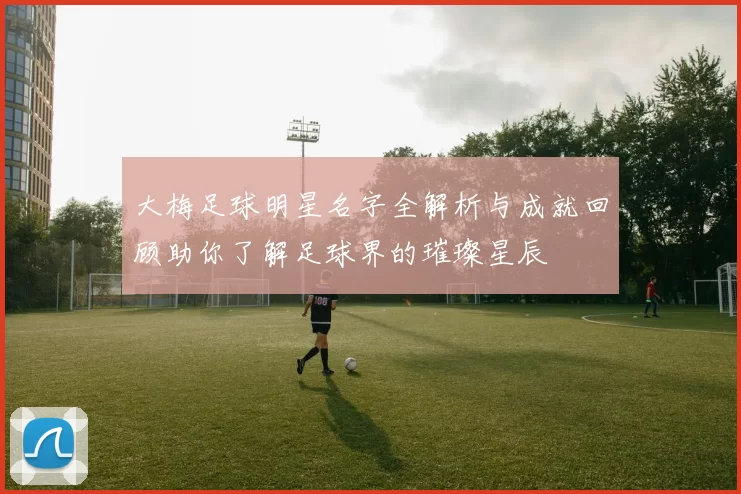 大梅足球明星名字全解析与成就回顾助你了解足球界的璀璨星辰