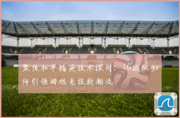 聚焦和平精英技术探讨：IG战队如何引领游戏竞技新潮流
