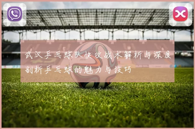 武汉乒乓球队快攻战术解析与深度剖析乒乓球的魅力与技巧